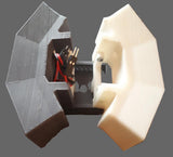 NEW! Version 2 - 2025 - Track Flood Light with Power Supply - 6 Designs Available!