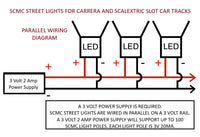 *NEW PRODUCT* Safety Cone Style Street Lights for Carrera D132/D124/Evo Slot Car Tracks