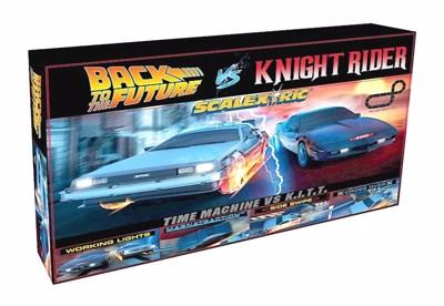 Back To The Future Vs Knight Rider Race Set  - C1431