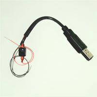 USB Type A Power Supply Cable for 5v LED's