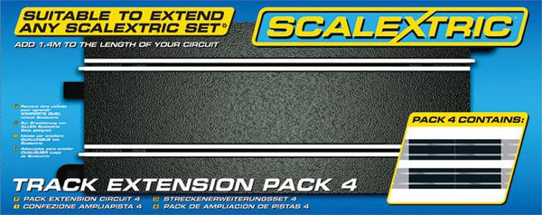 Track Extension Pack 4 - Straights - C8526